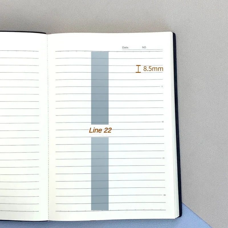 Carnet de Notes en Simili Cuir A5 - Élégance et Fonctionnalité pour Bureau et Affaires BLACKBEARD OUTDOOR INDUSTRIES