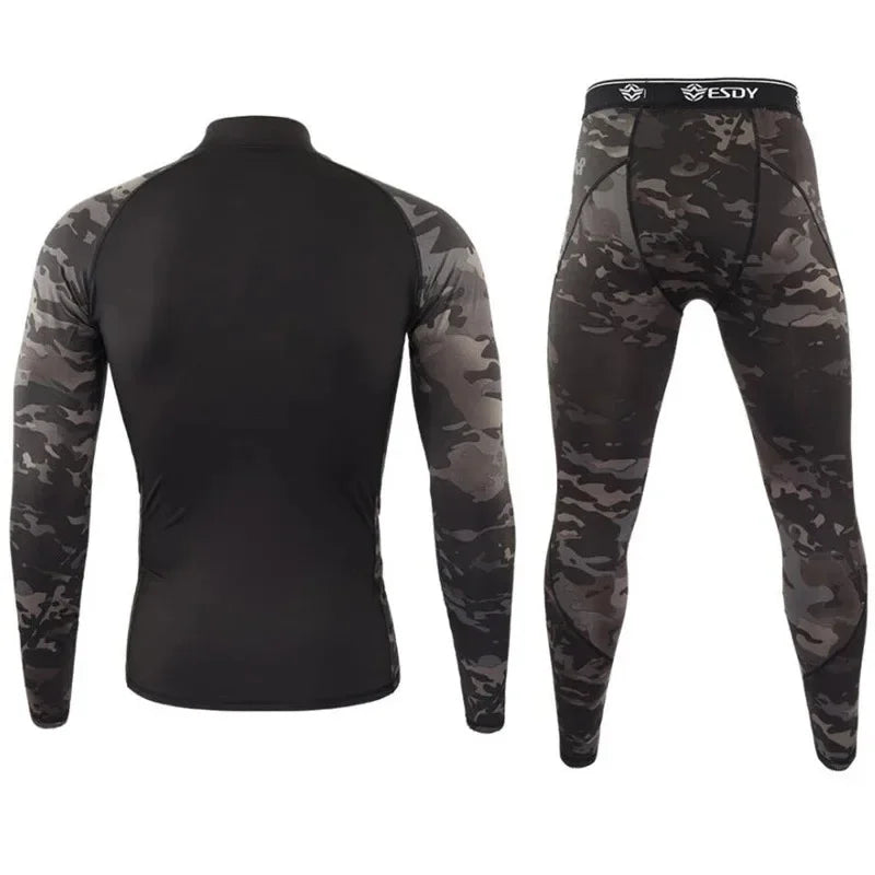 Ensemble Thermique Camouflage Hiver – Sous-vêtements Techniques pour Homme - BLACKBEARD OUTDOOR INDUSTRIES