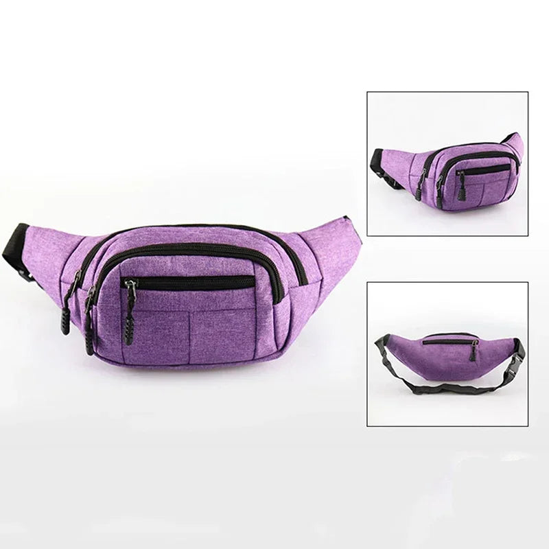 Sac Banane Homme Étanche – Style Coréen, Toile Oxford, Multi-usage - BLACKBEARD OUTDOOR INDUSTRIES