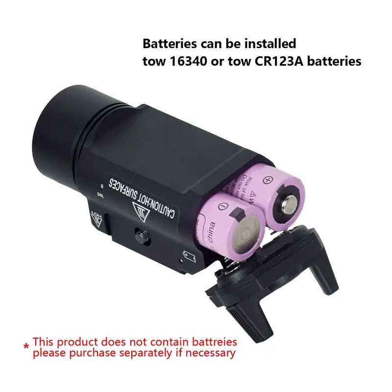Lampe Tactique TR1 – 1000 Lumens | Stroboscope | Montage Rail 20mm | Pour GLOCK 17, Airsoft, Chasse, Tir, Sécurité Ma boutique
