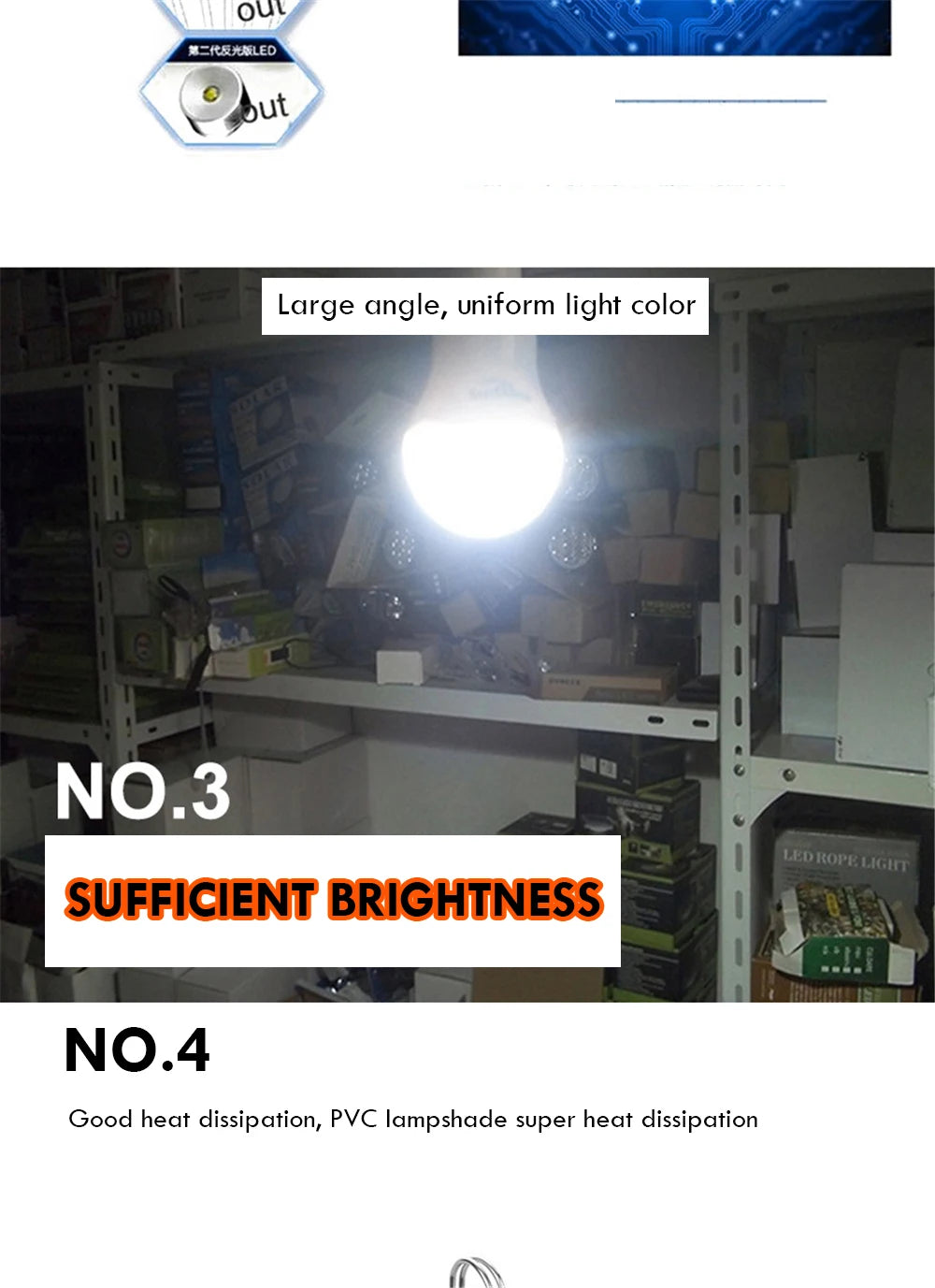 Lampe Solaire Portative à LED - Lampe Rechargeable pour Camping, Tente, Pêche Nocturne, Urgence et Énergie Solaire - BLACKBEARD OUTDOOR INDUSTRIES