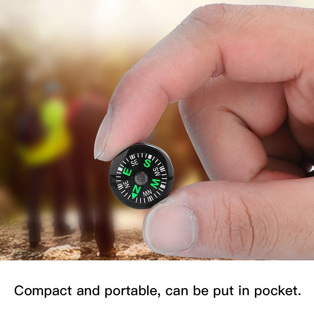 12 Pcs Mini Boussoles de Poche 20mm – Compas à Huile pour Randonnée, Camping et Activités Outdoor - BLACKBEARD OUTDOOR INDUSTRIES
