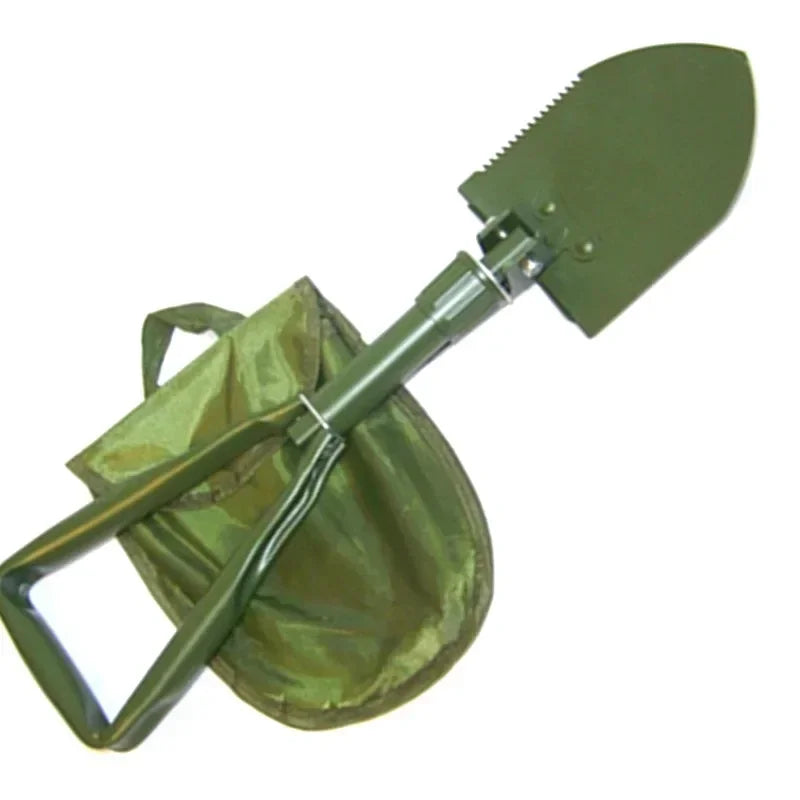 Pelle Pliante Multifonctionnelle Pabott – Pelle Sapeur Militaire Grande Taille Verte pour Camping et Plein Air - BLACKBEARD OUTDOOR INDUSTRIES