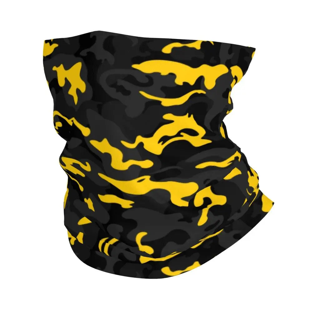 Tiger Stripe Camo – Bandeau Tour de Cou Hiver Multifonction pour Hommes et Femmes | Parfait pour Randonnée, Cyclisme, Sports Outdoor et Usage Quotidien - BLACKBEARD OUTDOOR INDUSTRIES
