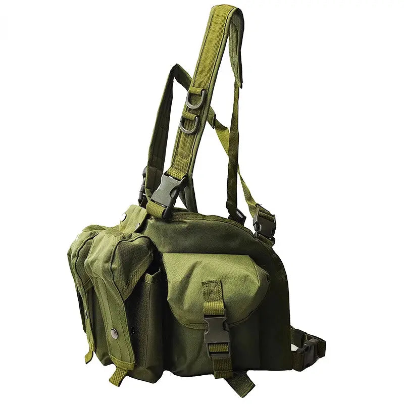 Chest Rig Tactique Universel – 7 Poches – Tissu Renforcé 800D Ma boutique