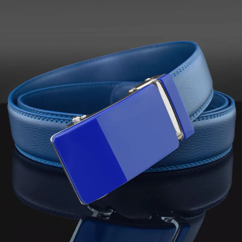 ceinture en cuir de vachette uni Ma boutique