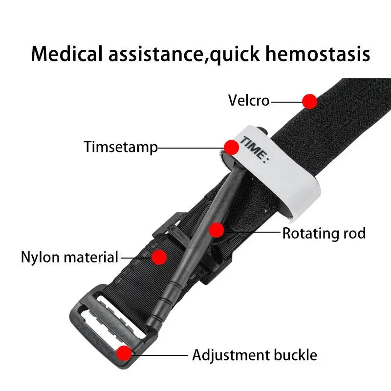 Kit de Premiers Secours avec Garrot CAT MOLLE – Set de Survie Médical Ma boutique