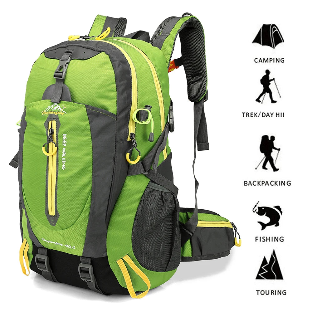 Sac à Dos de Randonnée 40L – TOMSHOO | Étanche, Léger et Polyvalent pour Hommes & Femmes - BLACKBEARD OUTDOOR INDUSTRIES