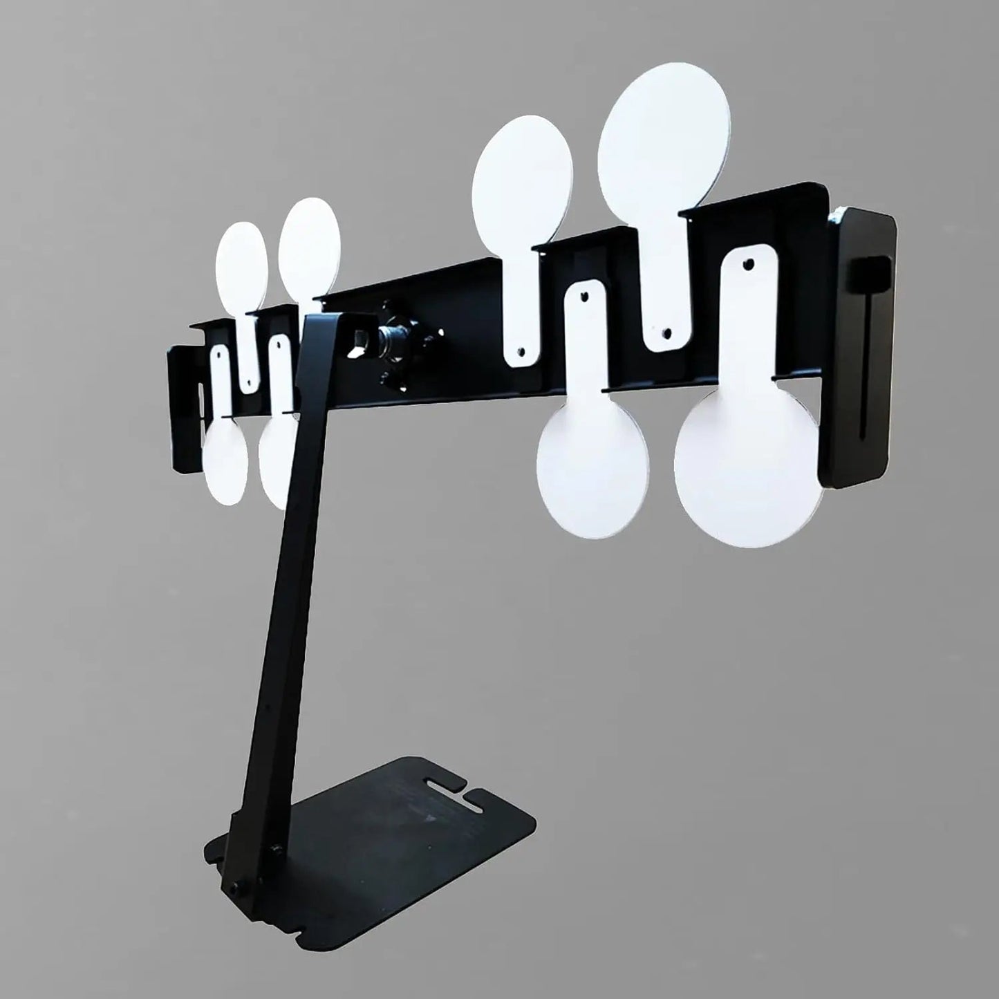CIBLE MÉTAL RÉACTIVE LUXE – SYSTÈME SWING ET ROTATION AUTOMATIQUE POUR TIR SPORTIF Ma boutique