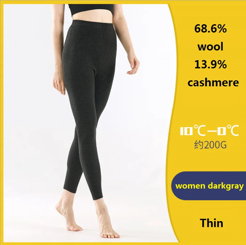 Sous-vêtements Thermiques en Laine Merinos pour Hommes et Femmes – Pantalon Long John d’Hiver avec Cashmere et Soie BLACKBEARD OUTDOOR INDUSTRIES