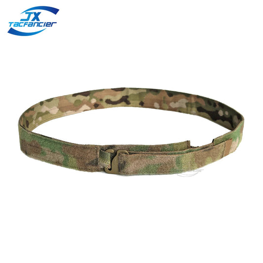 Ceinture Tactique Ferro Style Bison avec Boucle Métallique à Détachement Rapide - Ceinture Légère en Nylon 1000D pour Paintball et Chasse BLACKBEARD OUTDOOR INDUSTRIES