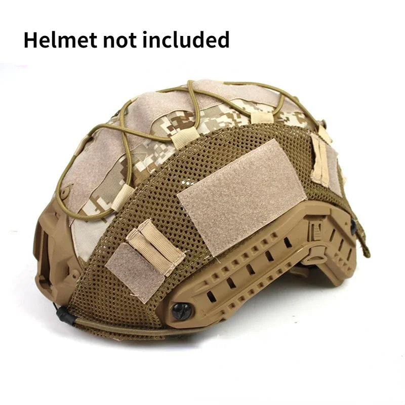 Couvre-Casque Tactique Universel – Compatible Casque FAST MH/PJ/BJ | Airsoft, Paintball, Chasse - BLACKBEARD OUTDOOR INDUSTRIES