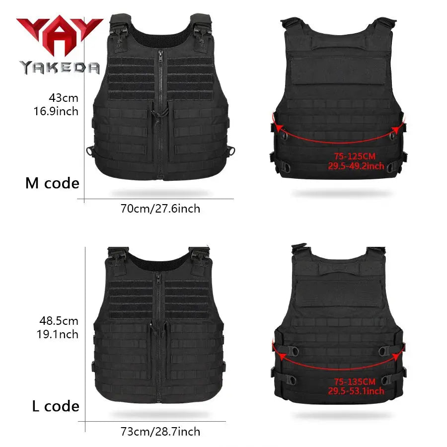 gilet tactique MOLLE YAKEDA Multi fonction Ma boutique
