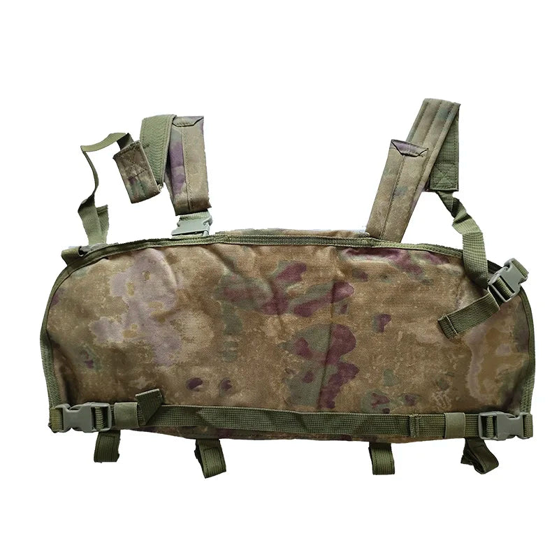 Chest rig Tactique Molle Body Armor – Camouflage Woodland, Porte-Chargeurs et Accessoires de Combat pour Airsoft et Chasse BLACKBEARD OUTDOOR INDUSTRIES