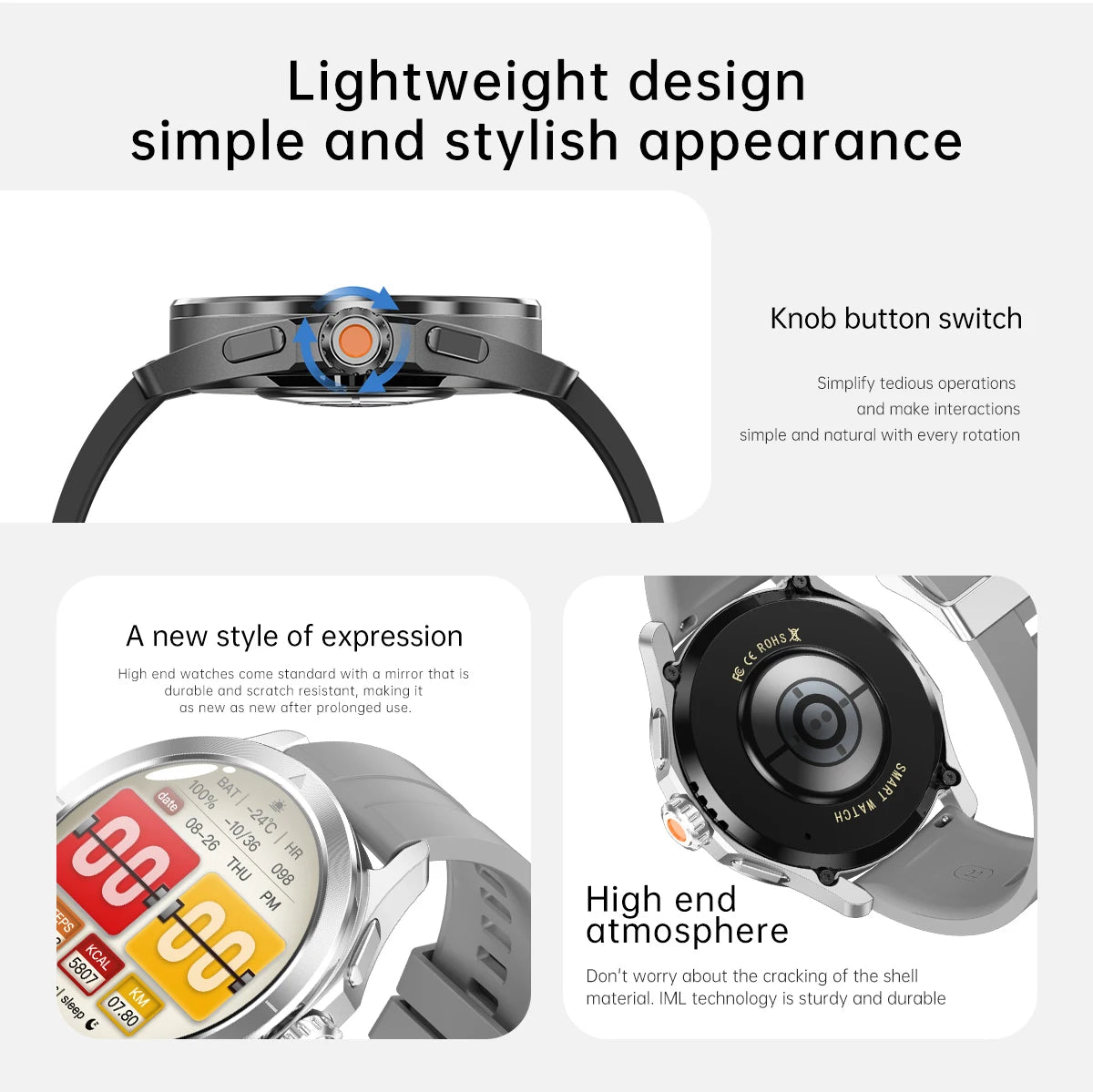 Xiaomi S4 Ultra – Montre Connectée Sport Outdoor avec GPS, NFC, Écran AMOLED, Appels Bluetooth, Suivi Santé Complet - BLACKBEARD OUTDOOR INDUSTRIES