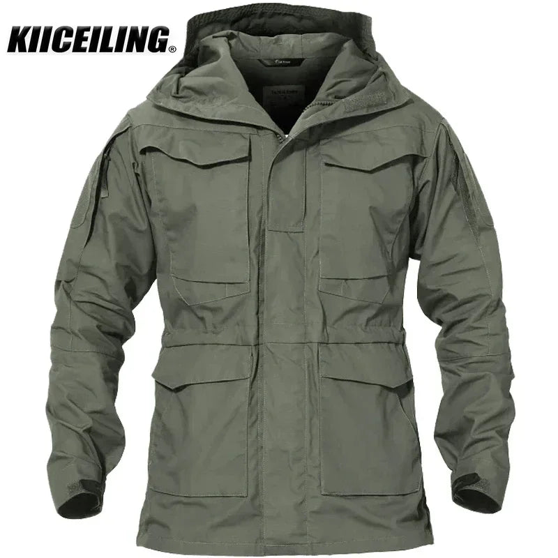 Veste Tactique M65 Multicam – KIICEILING Imperméable, Coupe-Vent, Camouflage Militaire | Hommes & Femmes - BLACKBEARD OUTDOOR INDUSTRIES