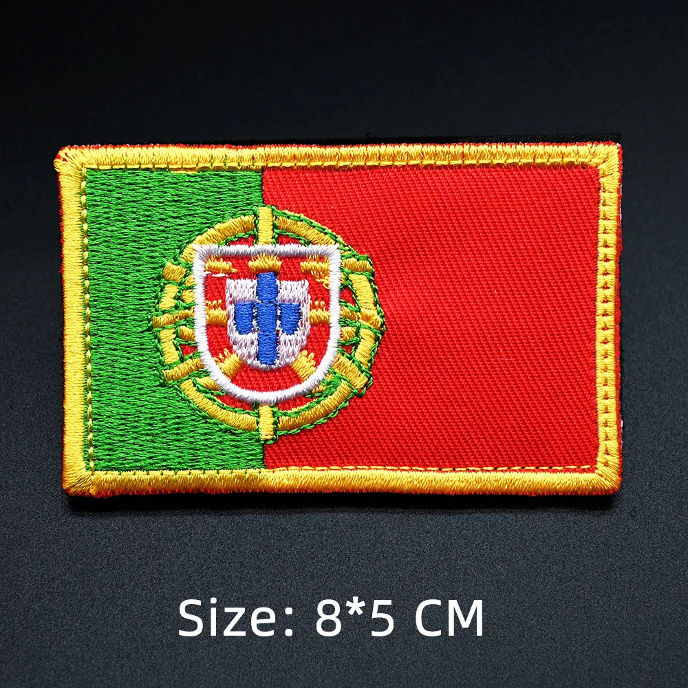 Patches Drapeaux Brodés Tactiques – international - BLACKBEARD OUTDOOR INDUSTRIES