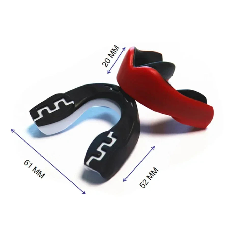 Protège-Dents 3D avec Motif de Dents pour Boxe – Protection Maximale pour Adultes avec Boîte de Rangement, Idéal pour le Sanda, la Boxe et Tous les Sports de Combat - BLACKBEARD OUTDOOR INDUSTRIES