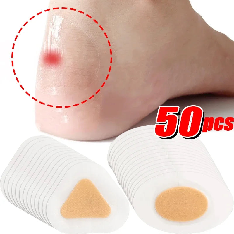 Stickers en Gel Silicone pour Soulagement de la Douleur - 10 à 50 Pièces (Coussins Adhésifs pour Talons et Soins des Pieds) - BLACKBEARD OUTDOOR INDUSTRIES