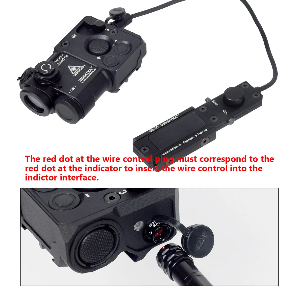 Tactical Zenitco Perst 4 – Viseur Laser Point Vert & IR Infrarouge pour Airsoft, AR15, AK47 - BLACKBEARD OUTDOOR INDUSTRIES