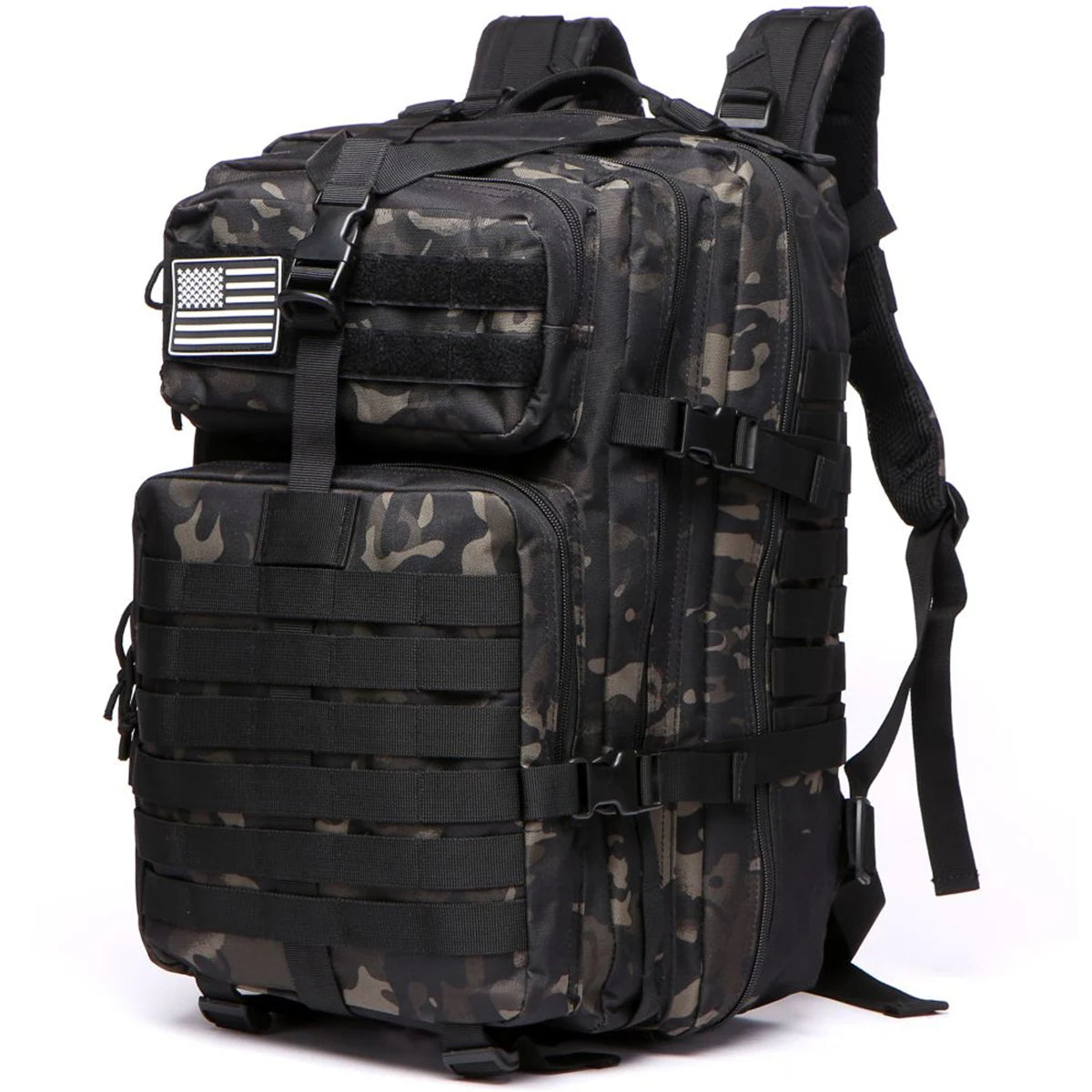 Thuram Sac à Dos Nylon 1000D Imperméable 30L/50L – Trekking, Pêche, Chasse, Camping, Randonnée - BLACKBEARD OUTDOOR INDUSTRIES
