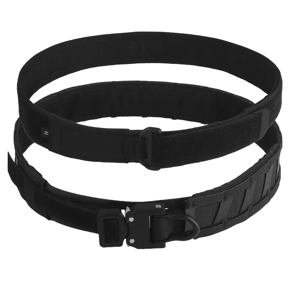 Ceinture Tactique Magnétique EDC - Ceinture de Combat à Libération Rapide pour Airsoft, CCW, Chasse et Utilisation Extérieure BLACKBEARD OUTDOOR INDUSTRIES