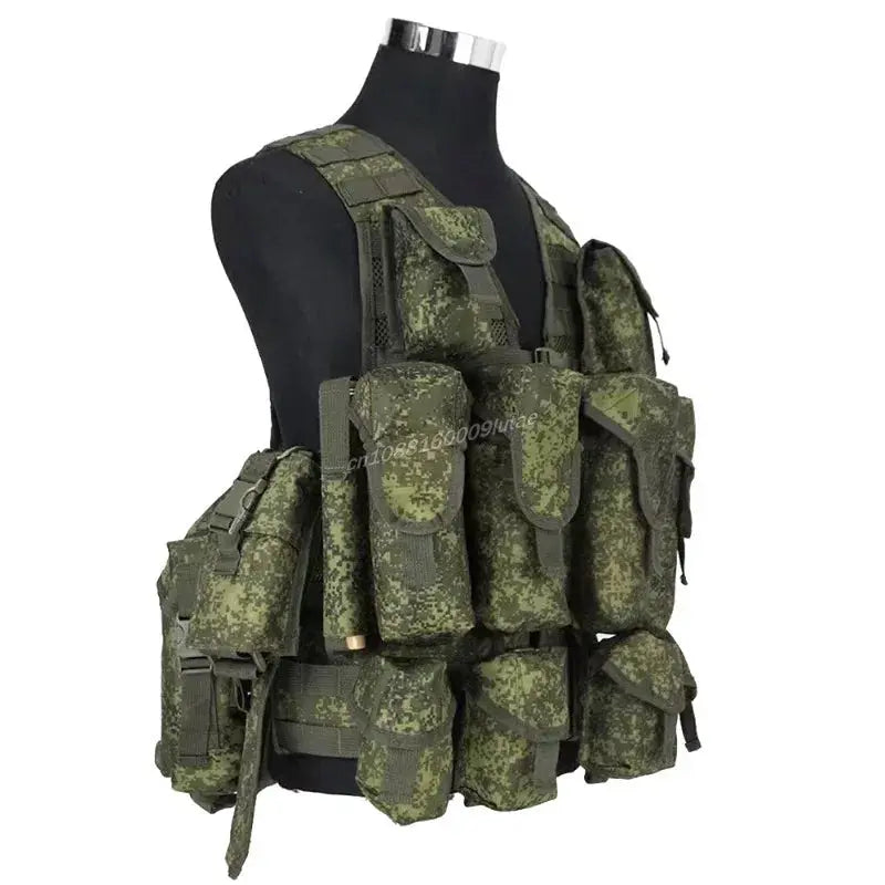 Gilet Tactique 6sh117 MOLLE EMR Little Green Man Ma boutique