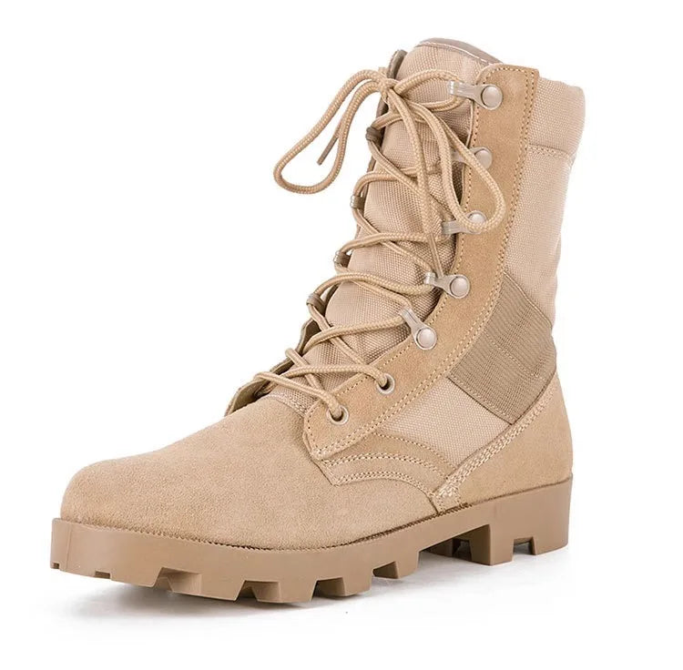 Green Boots – Bottes Panama Old School, Desert Boots Style Militaire - BLACKBEARD OUTDOOR INDUSTRIES
