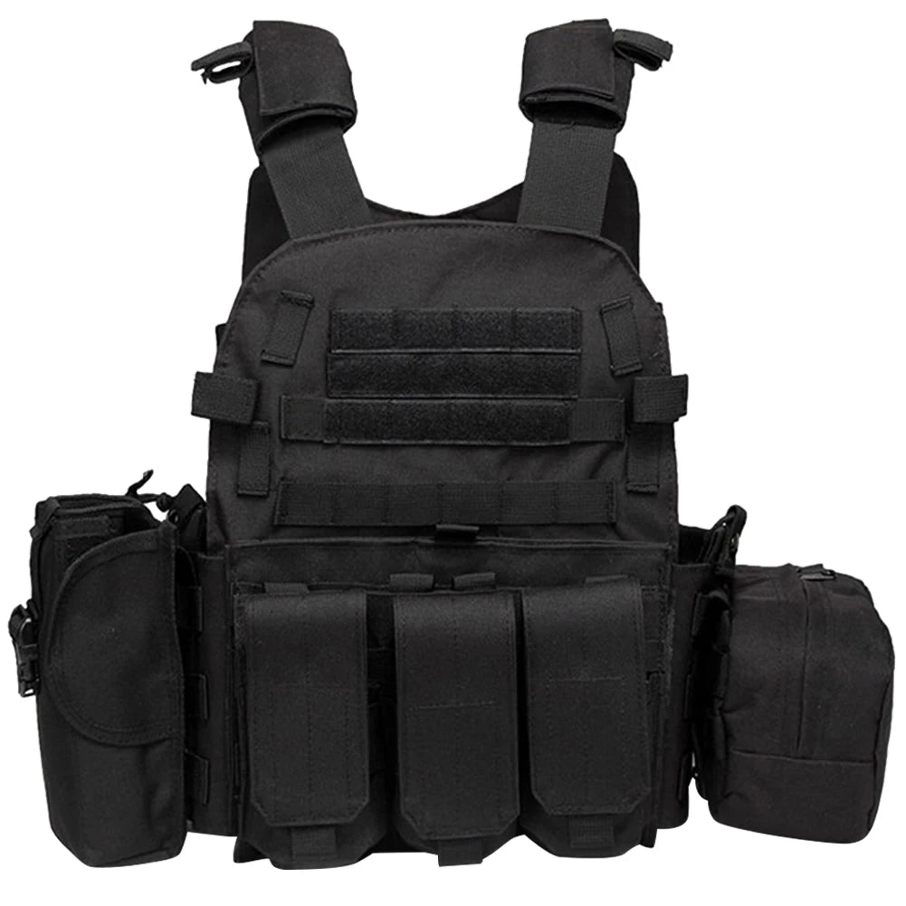 Porte-Plaques Modulaire JOCESTYLE – Gilet Tactique Camouflage Haute Densité 600D Ma boutique