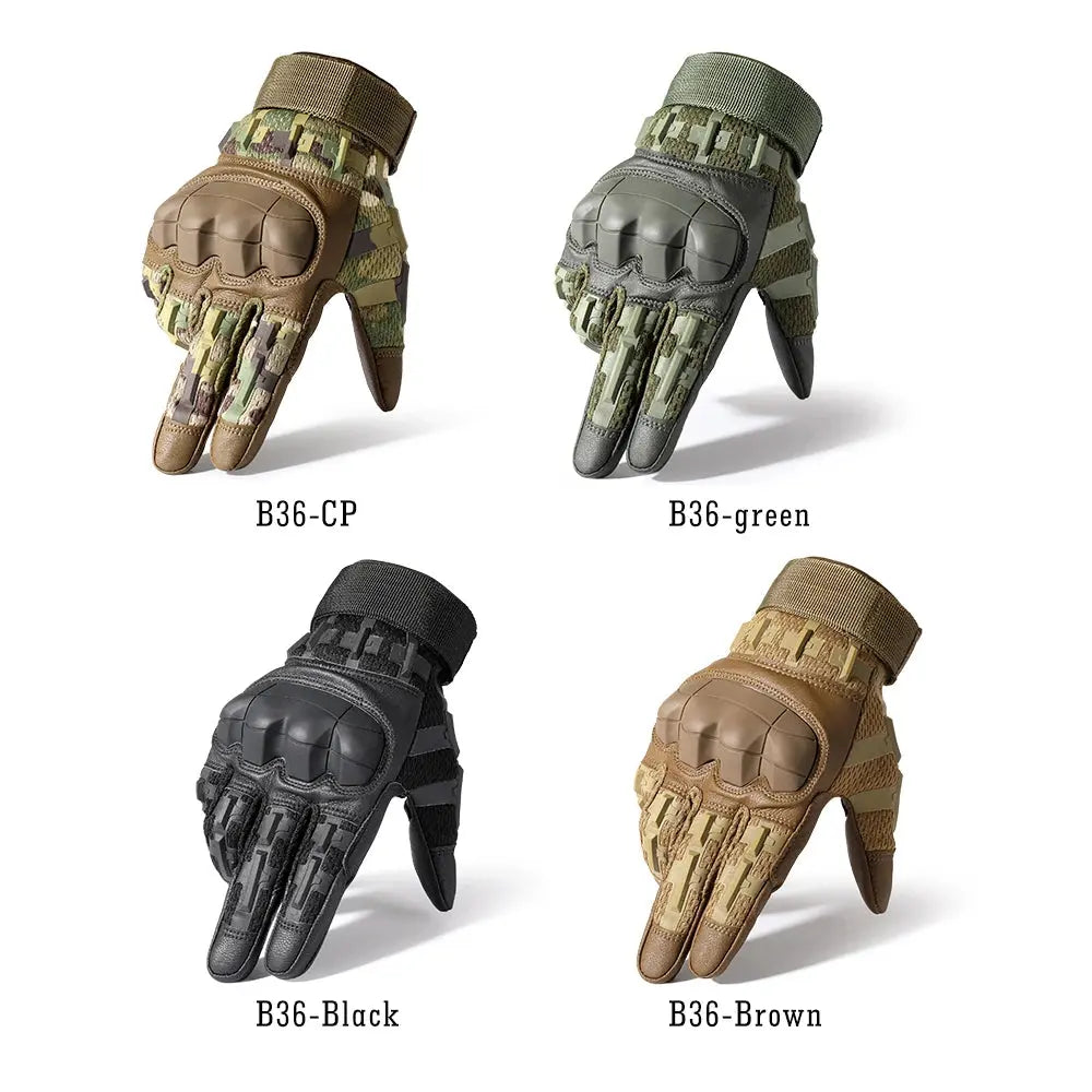 Gants Tactiques Full Finger / Half Finger – Protection & Sensibilité Écran Tactile Ma boutique