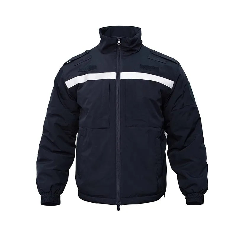 Veste de Travail Homme Haute Visibilité – Doudoune Rembourrée | Hiver | Étanche & Coupe-Vent - BLACKBEARD OUTDOOR INDUSTRIES