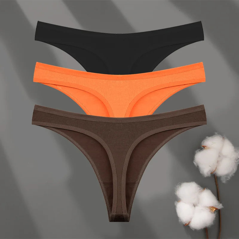 Lot de 3 Strings Femme – Coton Ultra Doux & Invisible | FINETOO - BLACKBEARD OUTDOOR INDUSTRIES