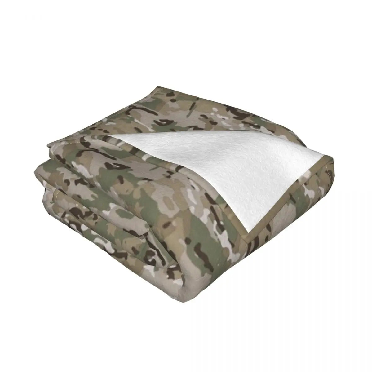 Couverture Multicam en Velours – Plaid Camouflage Militaire Multifonction, Douce et Légère - BLACKBEARD OUTDOOR INDUSTRIES