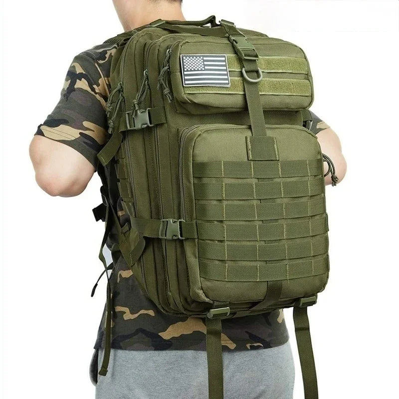 Thuram Sac à Dos Nylon 1000D Imperméable 30L/50L – Trekking, Pêche, Chasse, Camping, Randonnée - BLACKBEARD OUTDOOR INDUSTRIES