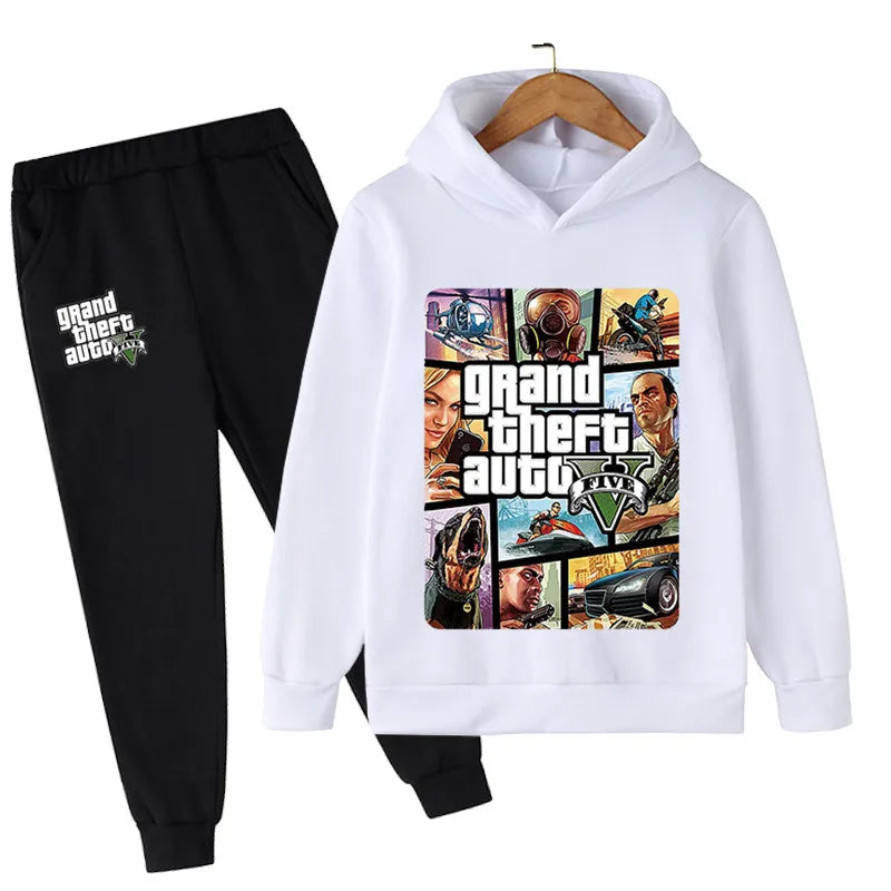 ensemble de jogging pour enfant imprimé GTA 5 Ma boutique