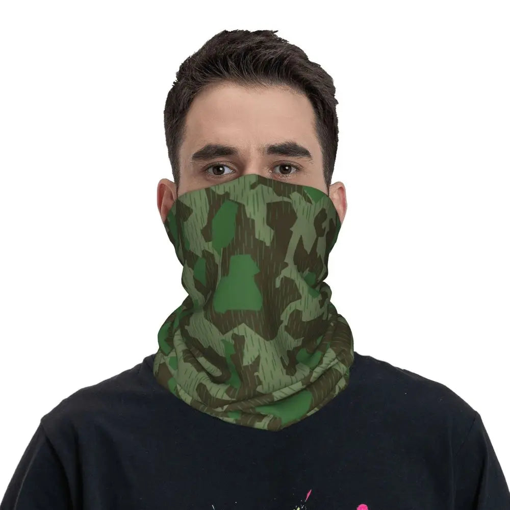 Tiger Stripe Camo – Bandeau Tour de Cou Hiver Multifonction pour Hommes et Femmes | Parfait pour Randonnée, Cyclisme, Sports Outdoor et Usage Quotidien - BLACKBEARD OUTDOOR INDUSTRIES