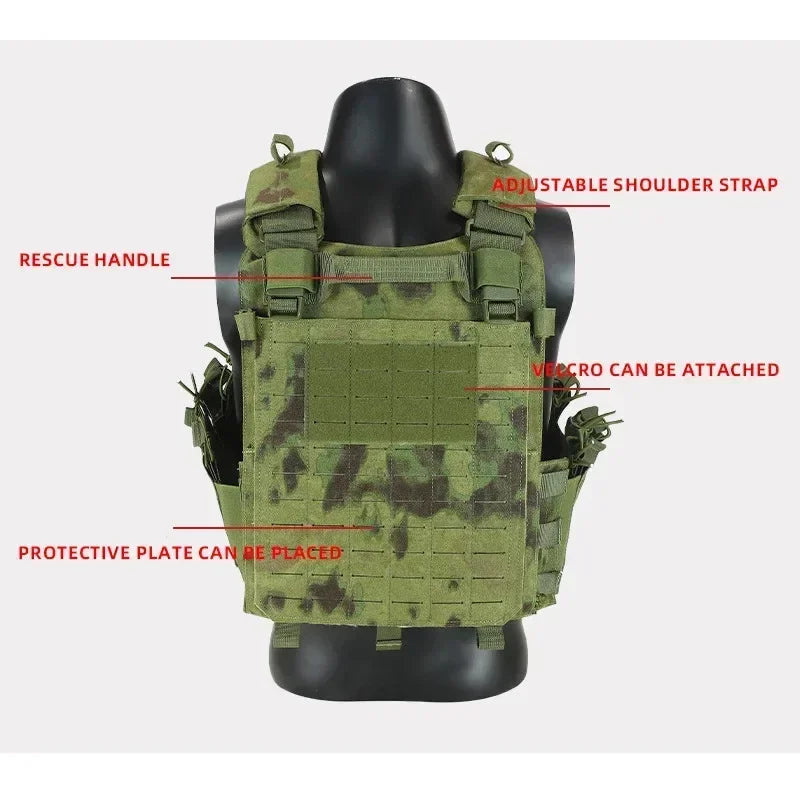 Porte-Plaque - Libération Rapide Molle Laser Cut Ma boutique