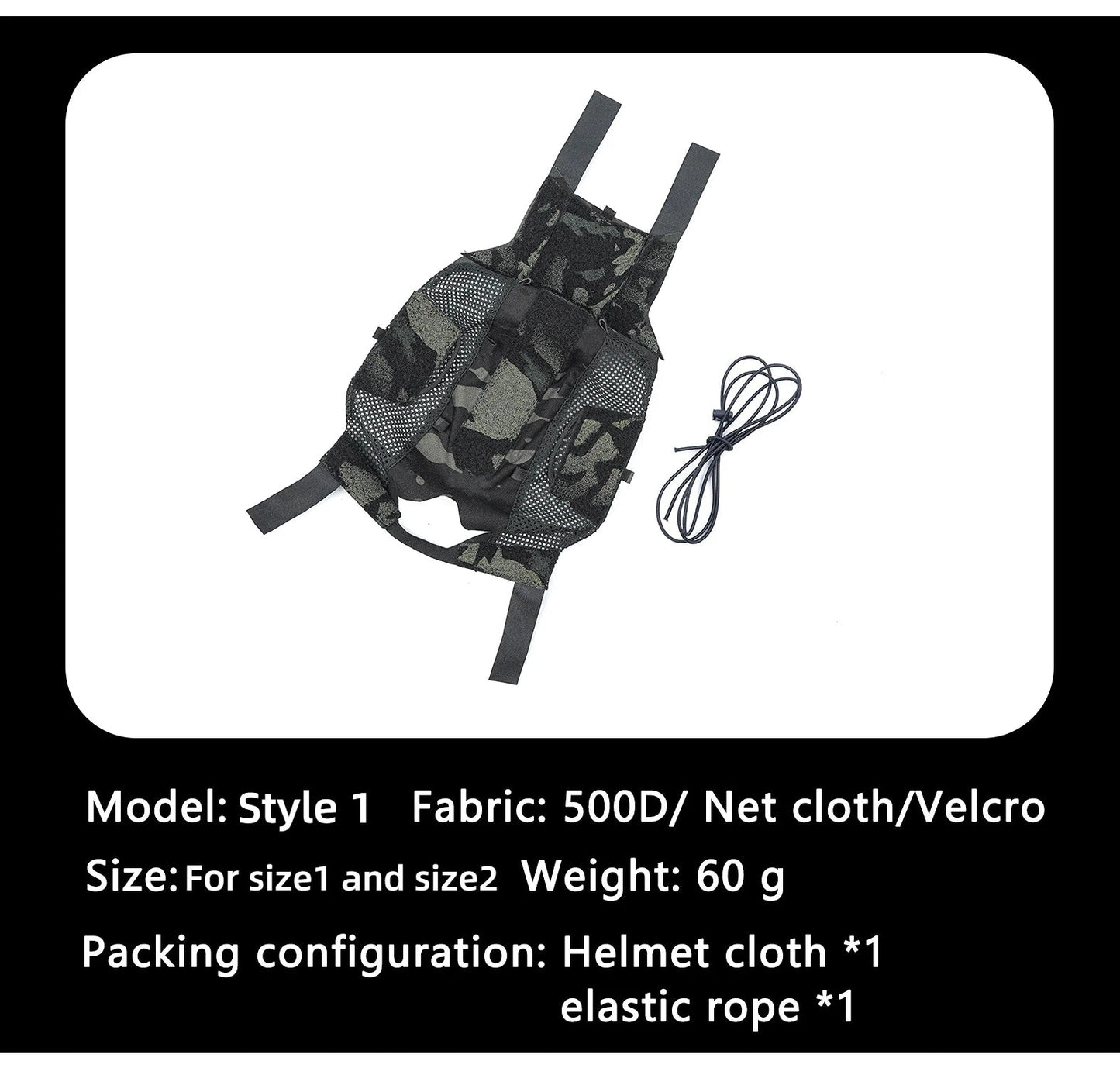 Housse Tactique DMgear pour Casque MTEK – Airsoft, Paintball, Chasse, Extérieur Ma boutique