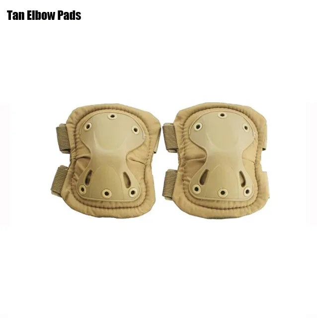 Genouillères et Coudières Tactiques Militaires – Protection Haute Performance pour Airsoft, Chasse, Sports et Entraînements - BLACKBEARD OUTDOOR INDUSTRIES