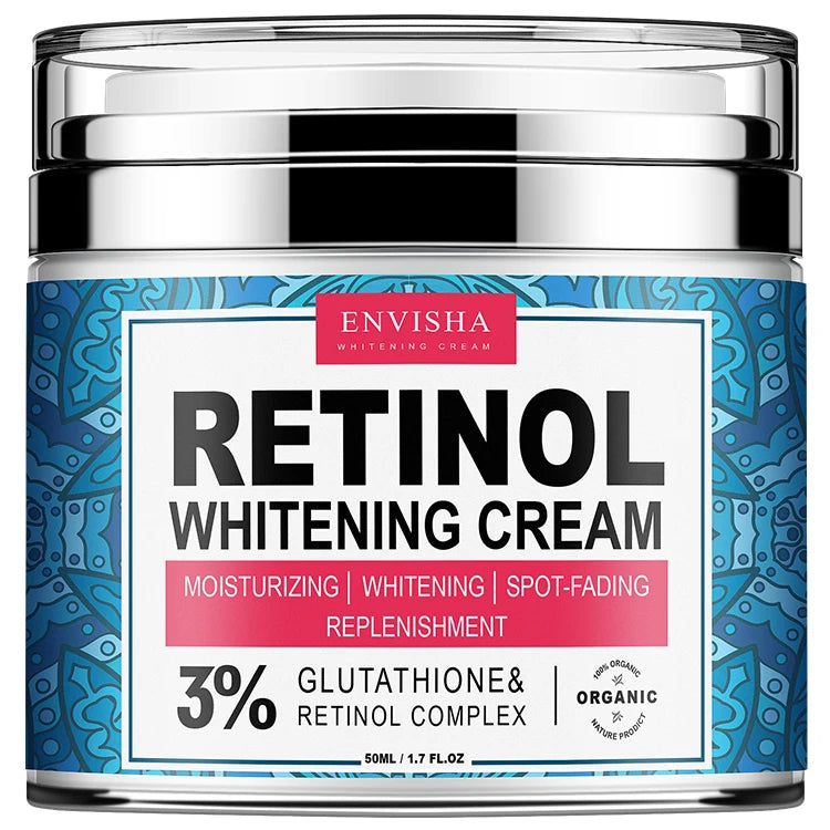 Crème Visage ENVISHA – Collagène & Acide Hyaluronique pour Anti-Âge et Hydratation de la Peau BLACKBEARD OUTDOOR INDUSTRIES