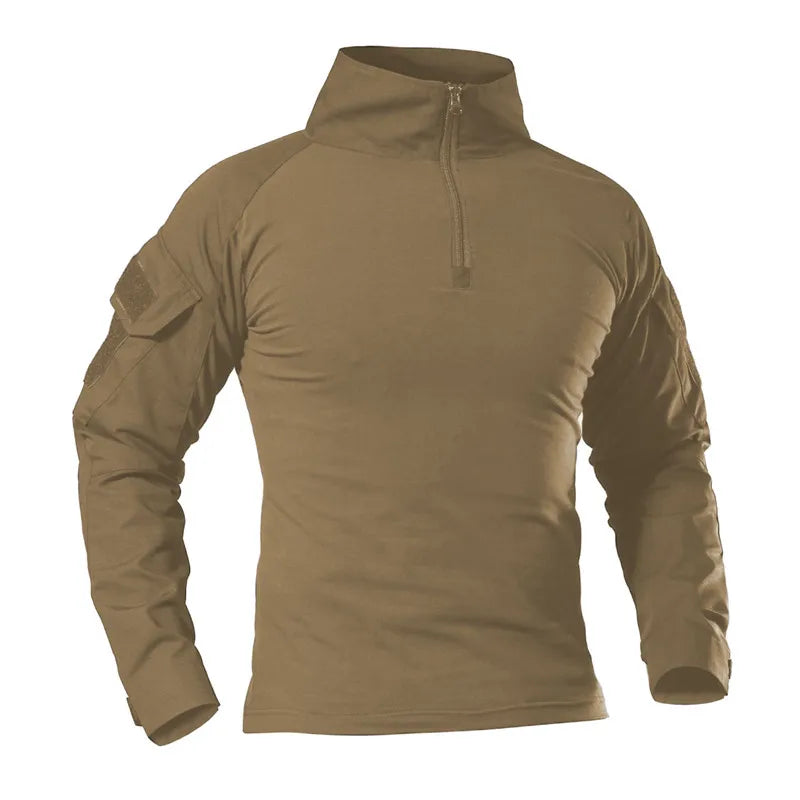 🪖 Chemise de Combat Camouflage Homme – TOMITANY Airsoft | Paintball | Randonnée | Tactique | Manches longues - BLACKBEARD OUTDOOR INDUSTRIES