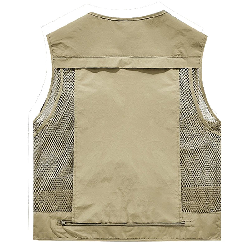 Gilet Tactique Homme Été – 14 Poches, Mesh Respirant - BLACKBEARD OUTDOOR INDUSTRIES