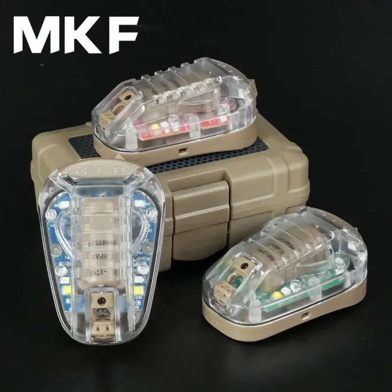 Tactical HEL STAR 6 GEN3 Airsoft Waterproof Helmet Light Blue Green Red IR Strobe Outdoor Survival Safety Signal LED Flash LAMP Ma boutique