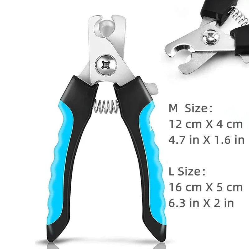 Coupe-Griffes Professionnel pour Chiens et Chats – Acier Inoxydable avec Butée de Sécurité Ma boutique