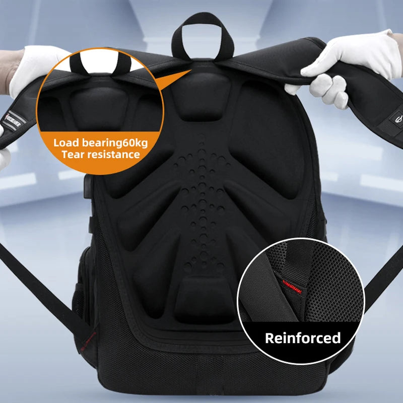 Sac à Dos Ordinateur Étanche 2025 – 17"/20" | Grande Capacité, USB, Antivol | Homme & Femme - BLACKBEARD OUTDOOR INDUSTRIES