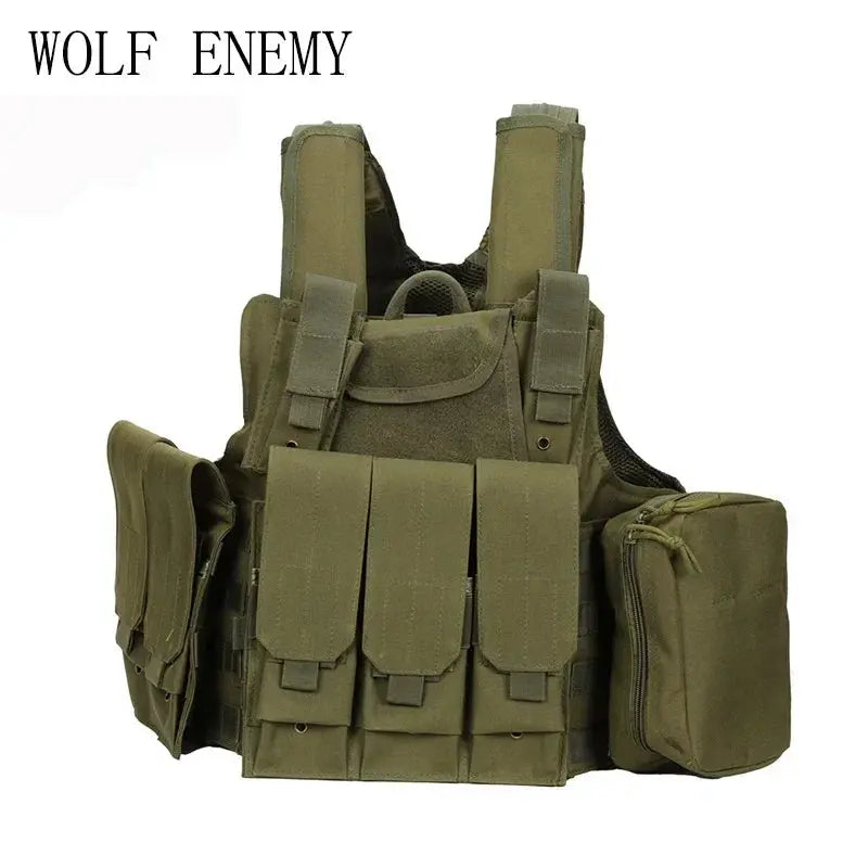 Wolf Enemy CIRAS Plate Carrier – Gilet Porte-Plaques Tactique MOLLE Ma boutique