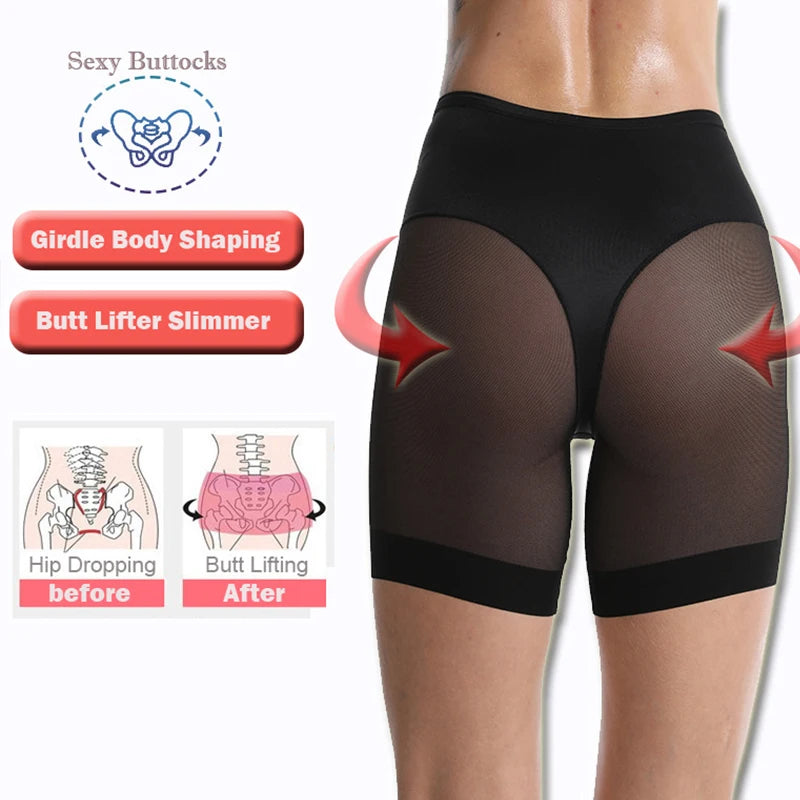 Shorts Sans Coutures pour Femme – Culottes Haute Taille, Grande Taille, Mesh Léger, Anti-Friction, Sous-Vêtement BLACKBEARD OUTDOOR INDUSTRIES