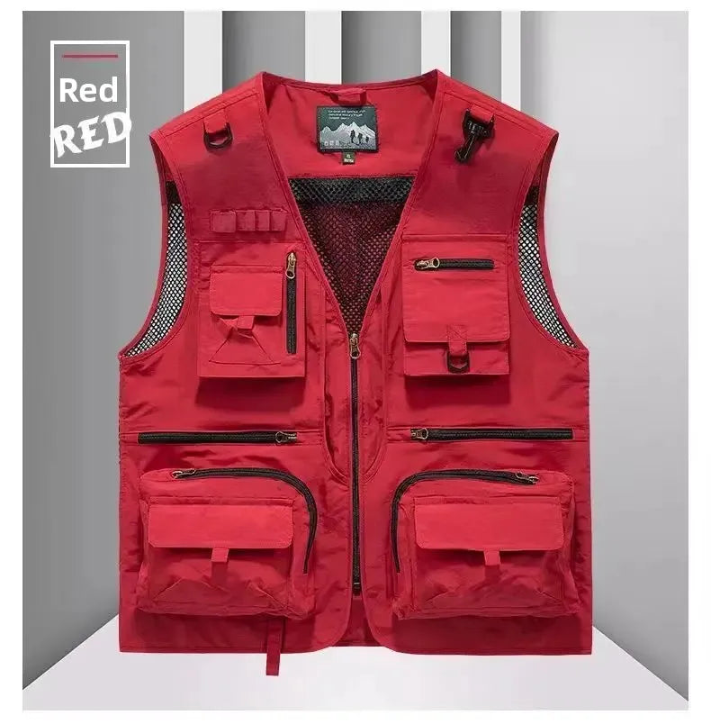 Gilet Homme Multi-Poches en Maille — Modèle 8512 - BLACKBEARD OUTDOOR INDUSTRIES
