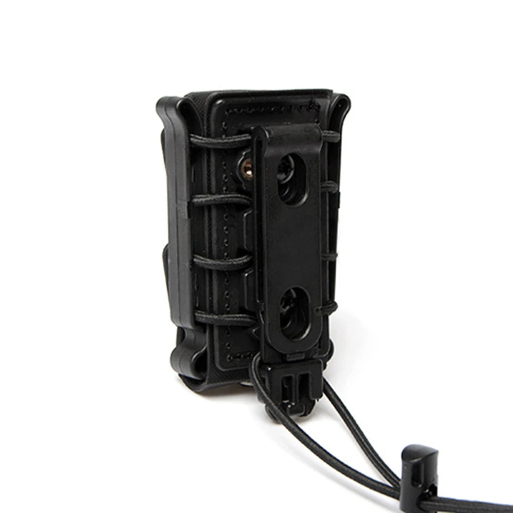 Poche à Chargeur Tactique Molle pour Magasin de Pistolet 9mm avec Clip de Ceinture (Compatible G17, G19, M9, P226) BLACKBEARD OUTDOOR INDUSTRIES