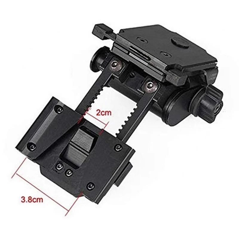 Support Métallique L4 G24 NVG – Montage Wilcox pour Jumelles de Vision Nocturne PVS-15 / PVS-18 / GPNVG-18 - BLACKBEARD OUTDOOR INDUSTRIES
